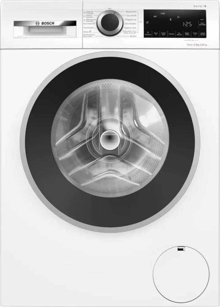 Bosch WNG24442 çamaşır kurutma makinesi Solo Önden yüklemeli Beyaz Kurutmalı Çamaşır Makinesi