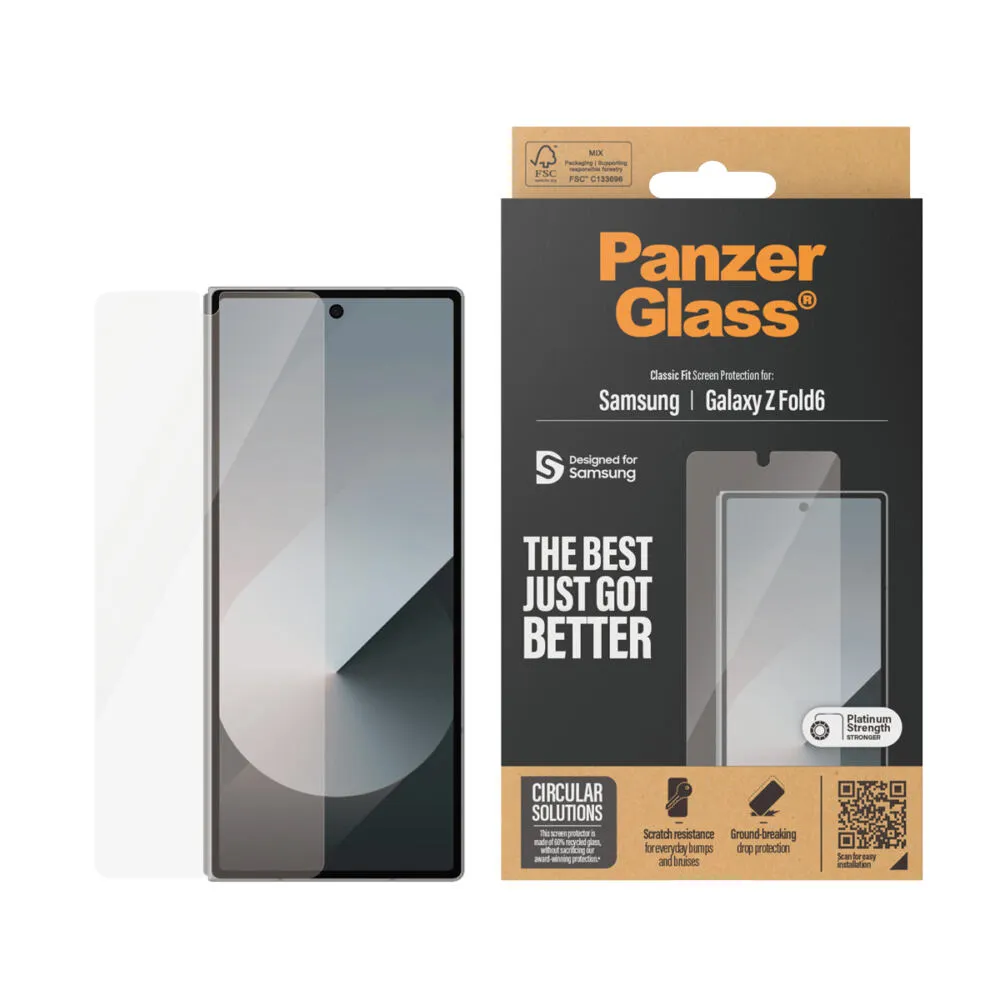 PanzerGlass® Screen Protector Samsung Galaxy Z Fold6 | Classic Fit 7369 Thumbnail 1