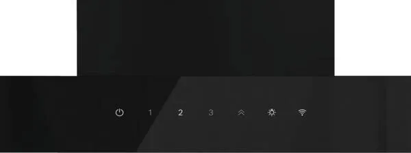 Bosch DWB97DN60 ocak bacası Duvara monteli Siyah 699 m³/Saat Thumbnail 1