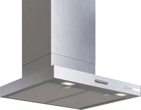 Bosch DWB63BC30 ocak bacası Duvara monteli Paslanmaz çelik 400 m³/Saat Davlumbaz ve Aspiratö