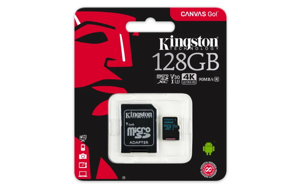 Kingston Technology Canvas Go! 128 GB SDCG2/128GB Thumbnail 4