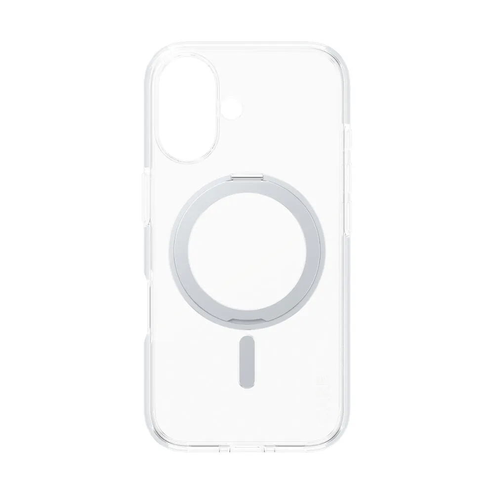 PanzerGlass CARE™ by PanzerGlass® Case Transparent w. Silver Kickstand & MagSafe iPhone 16 1325 Thumbnail 6