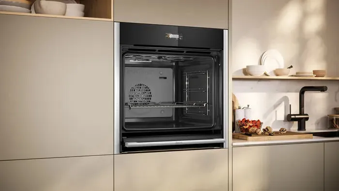 Neff N 70 B54CR31N0F fırın 71 l 3600 W Paslanmaz çelik Thumbnail 3
