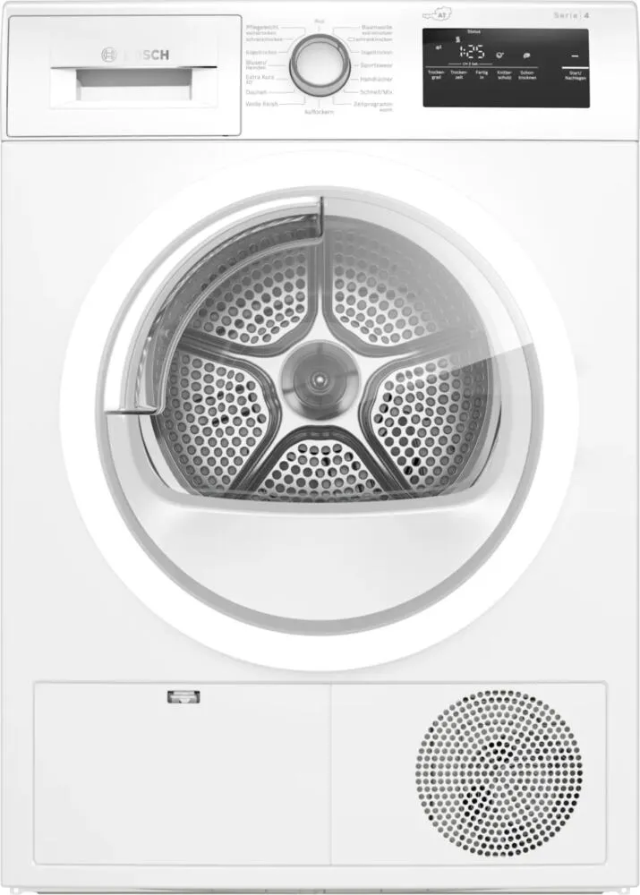 Bosch Serie 4 WTH85VU5AT kurutucu Solo Önden yüklemeli 8 kg Beyaz Kurutma Makinesi