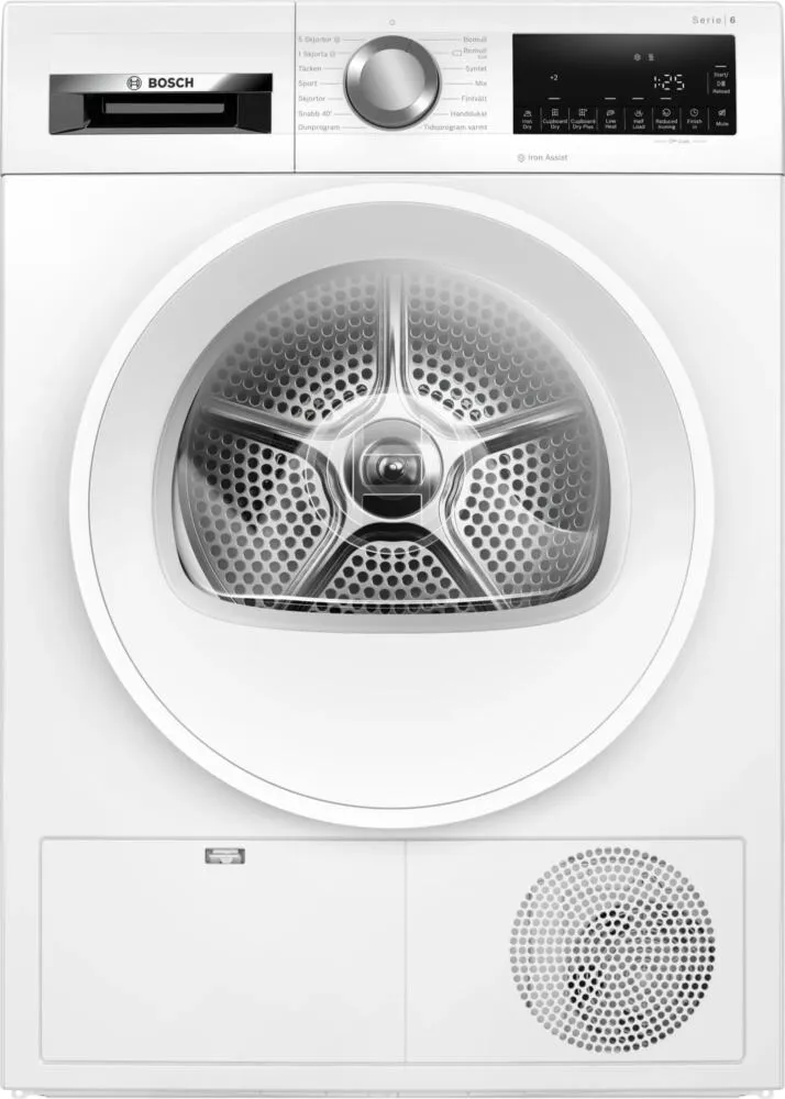 Bosch Serie 6 WQG242AMSN kurutucu Solo Önden yüklemeli 9 kg Beyaz Kurutma Makinesi