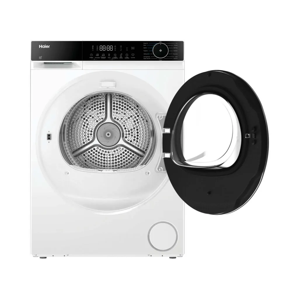 Haier HD120-E357U1-IT 31103080 12 kg Isı Pompalı Kurutma Makinesi Thumbnail 1