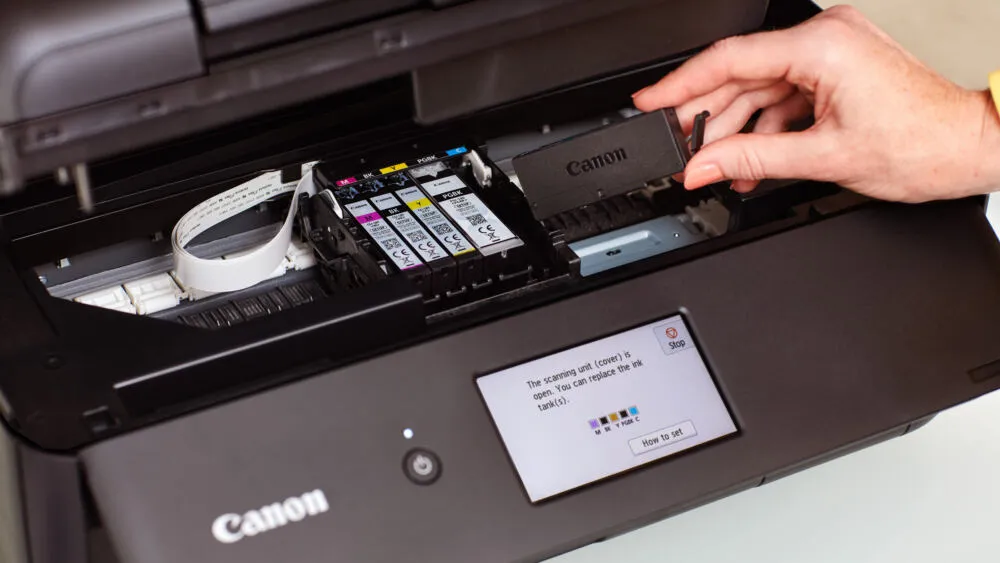 Canon PIXMA TS9550a 2988C038 Mürekkep Püskürtmeli Renkli Wi-Fi Çok Fonksiyonlu Yazıcı Thumbnail 13