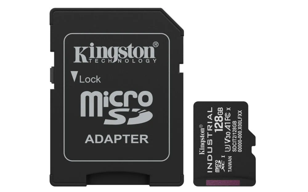Kingston Industrial 128 GB MicroSDXC UHS-I Sınıf 10 RAM Bellek Hafıza Kartı