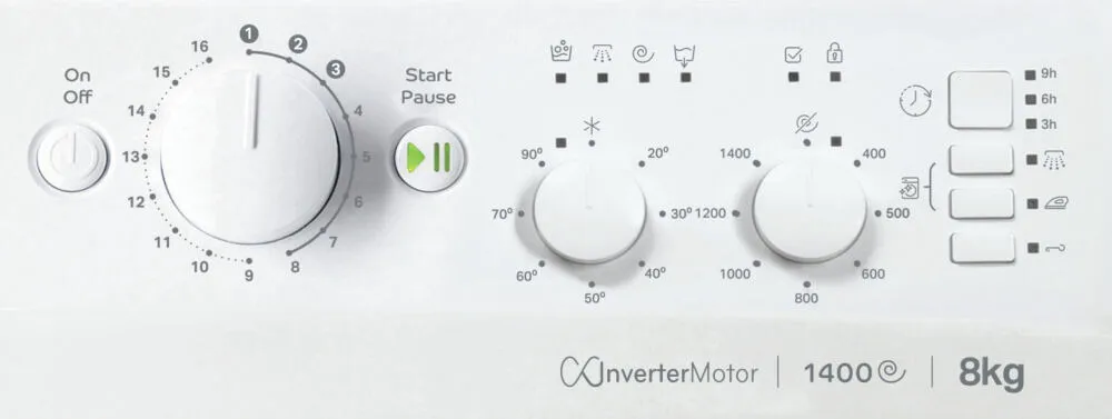 Indesit MTWC 81495 W UK 8 kg 1351 Devir Çamaşır Makinesi Thumbnail 3