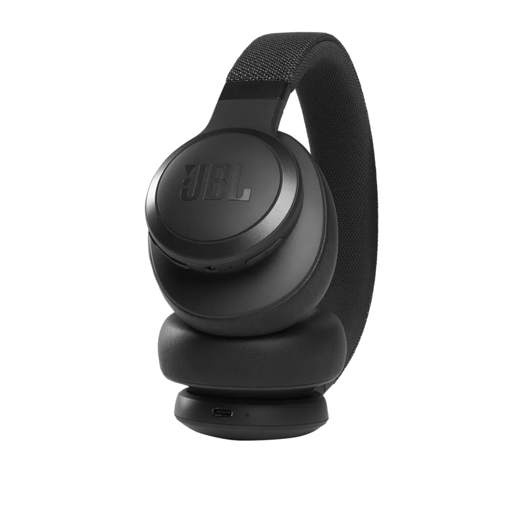 JBL Live 660NC Kulaklık Kablolu & Kablosuz Saç bandı Aramalar/Müzik USB C Tipi Bluetooth Siyah Thumbnail 4