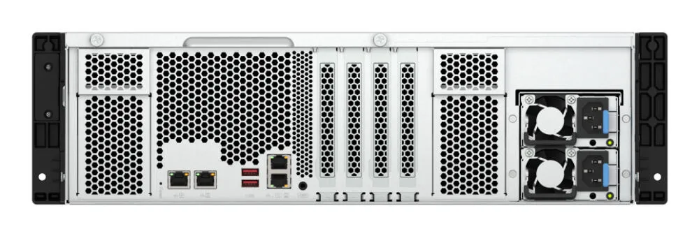 QNAP TS-h1677AXU-RP-R7-32G NAS Yatay (3U) AMD Ryzen™ 7 32 GB DDR5 256 TB HDD QNAP QTS Alüminyum, Siyah Thumbnail 7