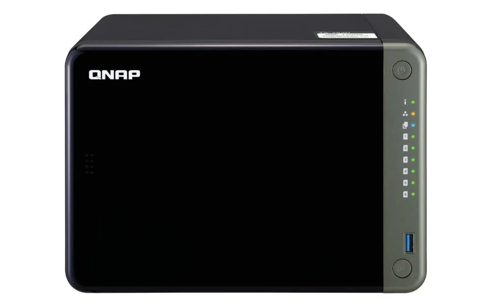 QNAP TS-653D NAS Dikey (Tower) Intel® Celeron® J4125 4 GB DDR4 16 TB HDD QNAP Turbo System Siyah