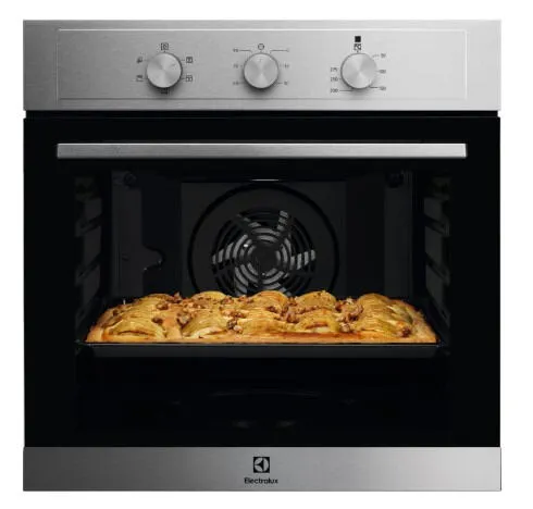 Electrolux EOH2H004X fırın 68 l Siyah, Paslanmaz çelik