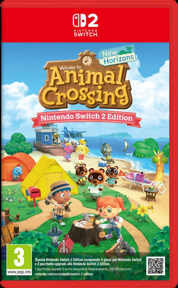 Nintendo Animal Crossing: New Horizons ( Switch 2) Nintendo Switch 2 Sürümü Basitleştirilmiş Çince, Geleneksel Çince, Almanca, Flemenkçe, İngilizce, İspanyol, Fransızca, İtalyan, Japonca, Korece, Rusça Nintendo Switch 2 Oyun