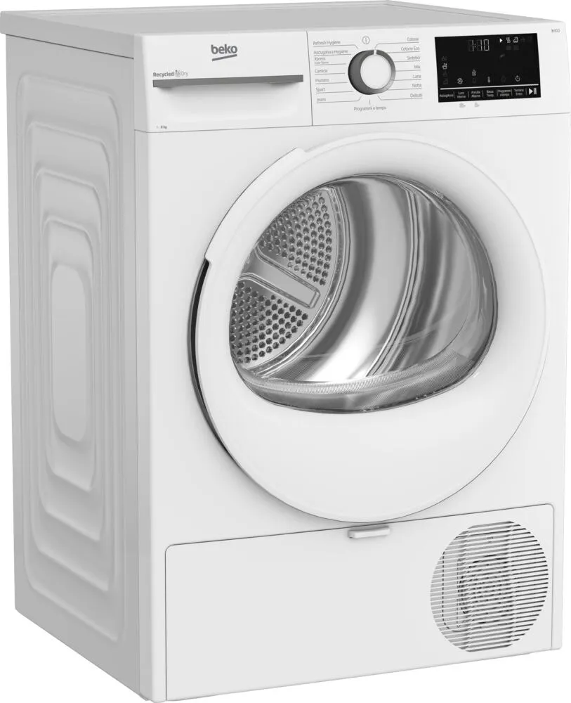 Beko BMT481WI_IT 7188242820 8 kg Isı Pompalı Kurutma Makinesi Thumbnail 2