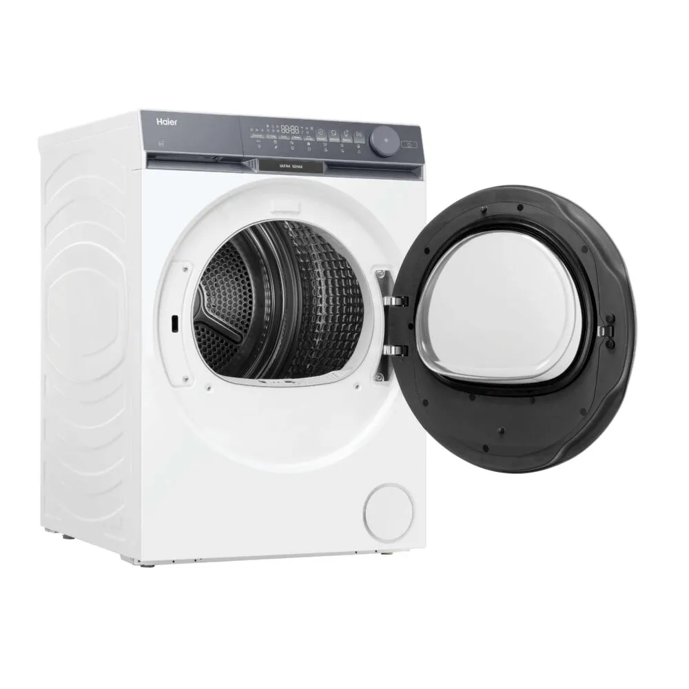 Haier HD90-BQ387U1 kurutucu Solo Önden yüklemeli 9 kg Beyaz Thumbnail 2