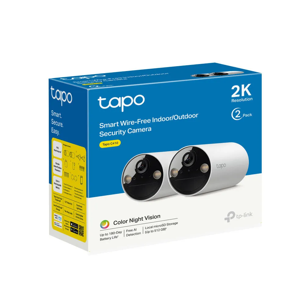 TP-Link Tapo C410 4-pack TAPO C410(4-PACK) Thumbnail 5