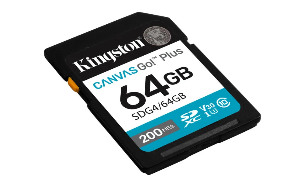 Kingston Technology Canvas Go! Plus SDG4/64GB Thumbnail 1