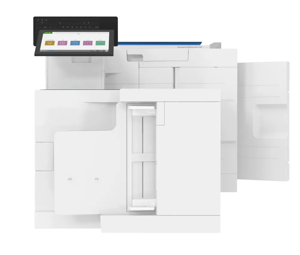 HP LaserJet Flow E786z Multifunction Renkli alnızca Ethernet 5QJ94A Lazer Çok Fonksiyonlu Yazıcı Thumbnail 6