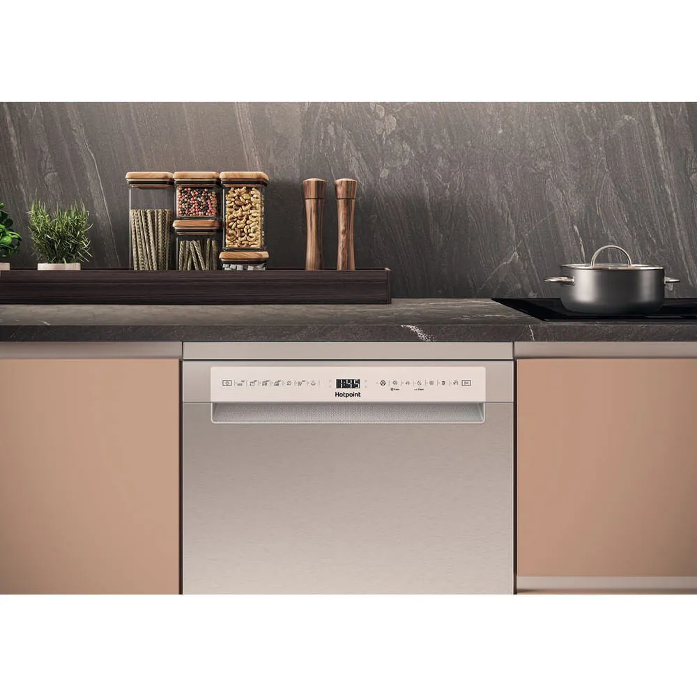 Hotpoint HydroForce H8F HS61X UK 859991731270 15 Kişilik 8 Programlı Bulaşık Makinesi Thumbnail 1