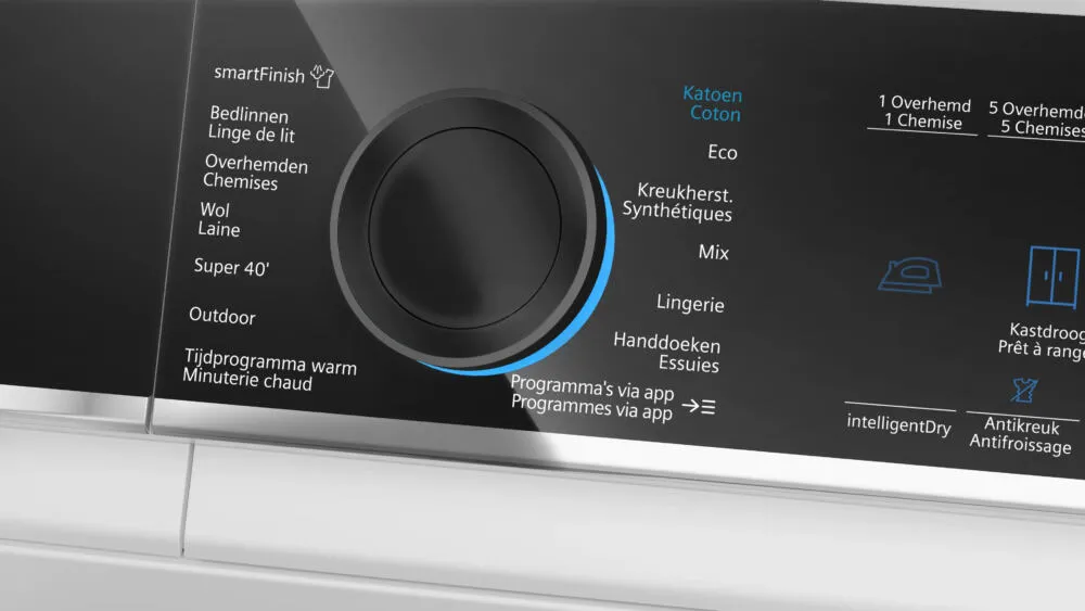 Siemens WR47B2C0FG kurutucu Solo Önden yüklemeli 9 kg Beyaz Thumbnail 1