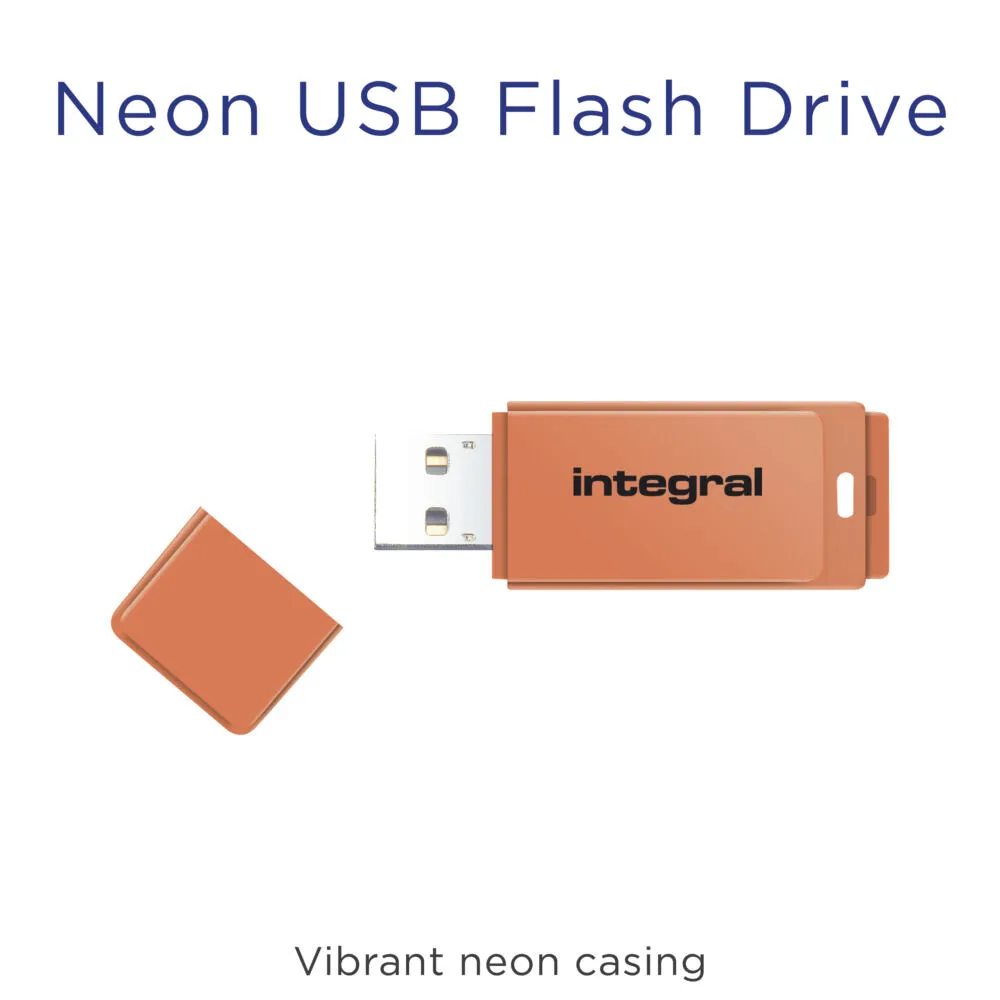 Integral INFD32GBNEONOR 32 GB USB 2.0 Flash Bellek Thumbnail 3