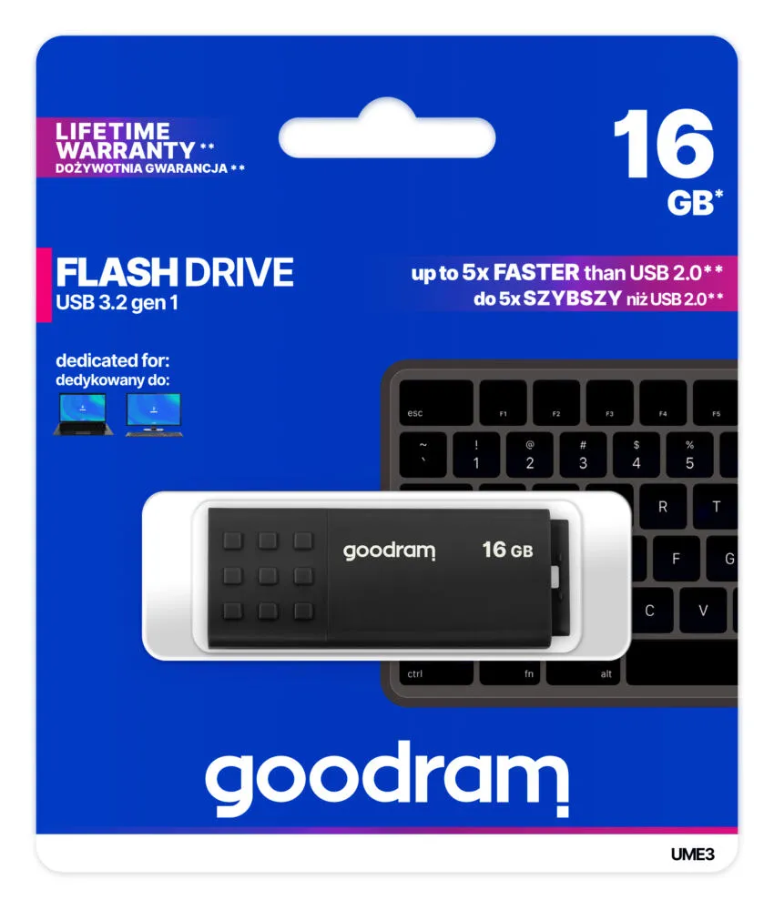 Goodram UME3 16 GB UME3-0160K0R11 USB 3.2 Flash Bellek Thumbnail 8