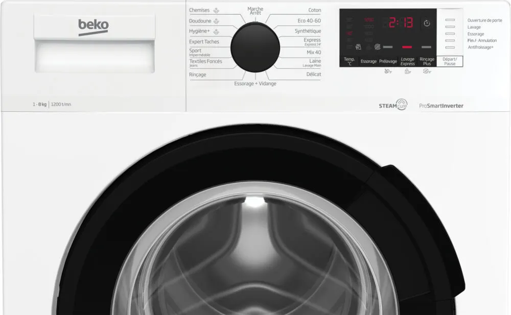 Beko WUV82221BW 8 kg 1200 Devir Çamaşır Makinesi Çamaşır Makineleri Thumbnail 4