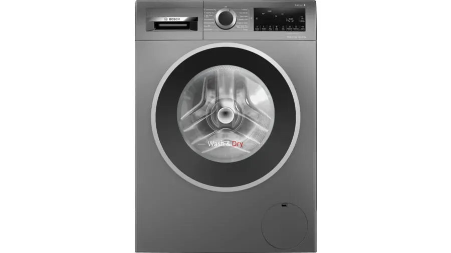 Bosch WNG254R1GB çamaşır kurutma makinesi Solo Önden yüklemeli Gri Kurutmalı Çamaşır Makinesi