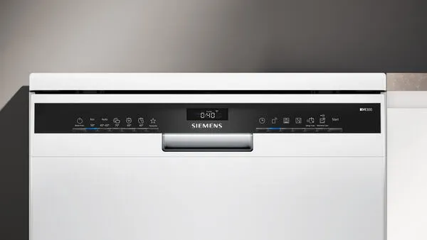 Siemens iQ300 SN23HW05ME bulaşık makinesi Solo 14 kişilik Thumbnail 1