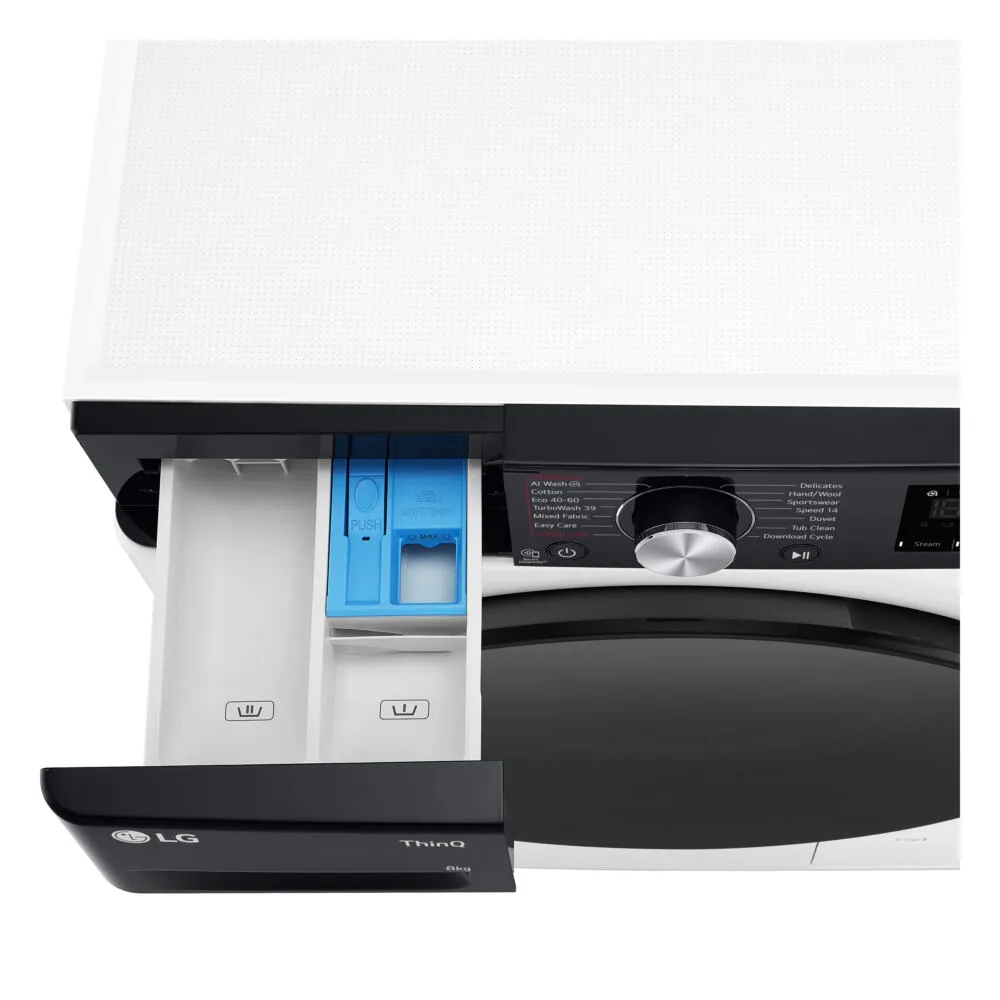 LG F2Y708WBTN1 8 kg 1160 Devir Çamaşır Makinesi Thumbnail 8