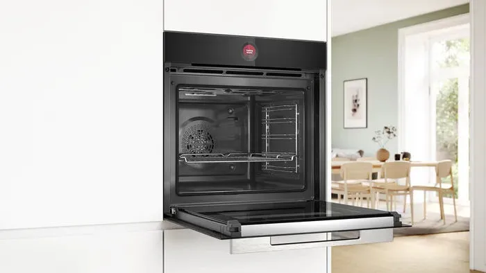 Bosch Serie 8 HBG7742B3 fırın 71 l 3600 W Siyah Thumbnail 3