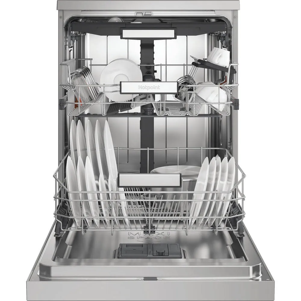 Hotpoint MaxiSpace H7F HP61X UK 859991731280 15 Kişilik 10 Programlı Bulaşık Makinesi Thumbnail 5