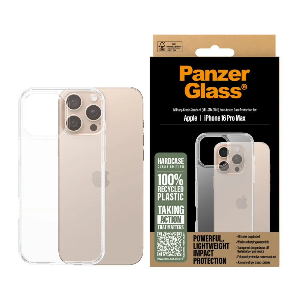 PanzerGlass® HardCase Transparent iPhone 16 Pro Max 1290 Thumbnail 2