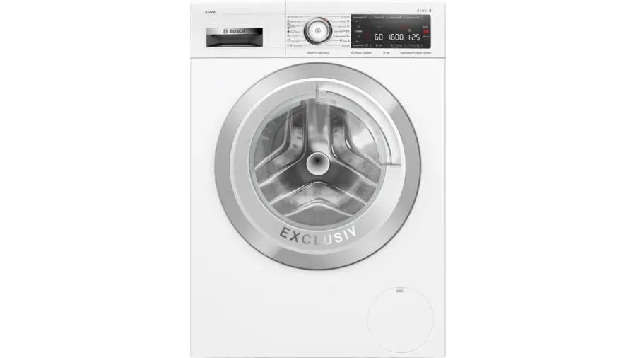 Bosch Serie 8 WAX32K04BY çamaşır makinesi Önden yüklemeli 10 kg 1600 RPM Beyaz Çamaşır Makineleri