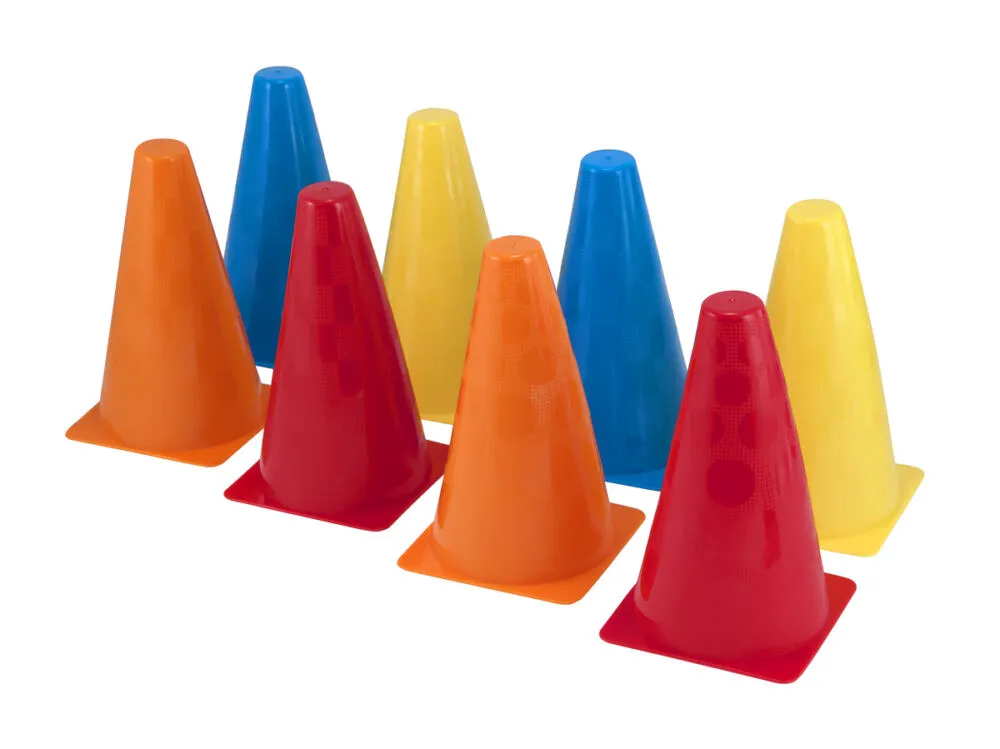 Melissa & Doug Activity Cones - Set of 8 Aktif ve Beceri Oyuncakları