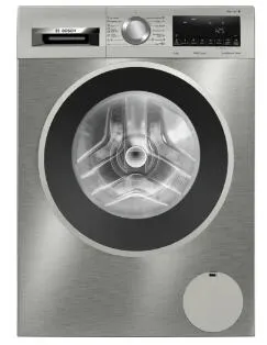 Bosch Serie 6 WGG144ZXES çamaşır makinesi Önden yüklemeli 9 kg 1400 RPM Paslanmaz çelik Çamaşır Makineleri