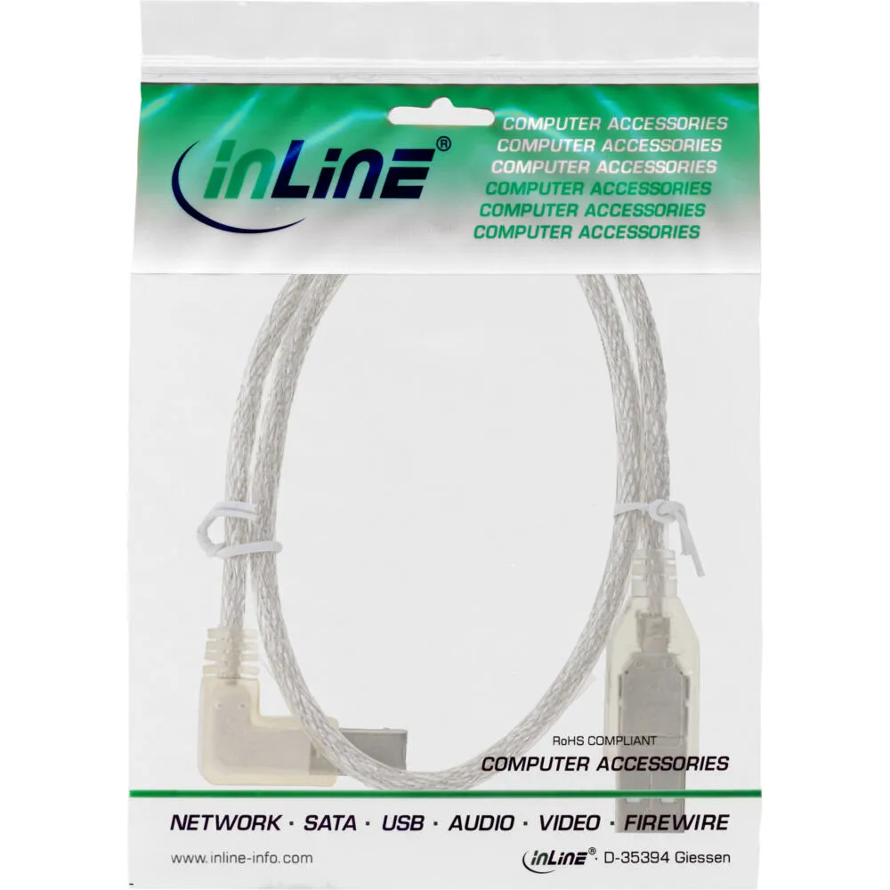InLine 34520L USB A to USB B (2 m) USB Kablosu Thumbnail 2