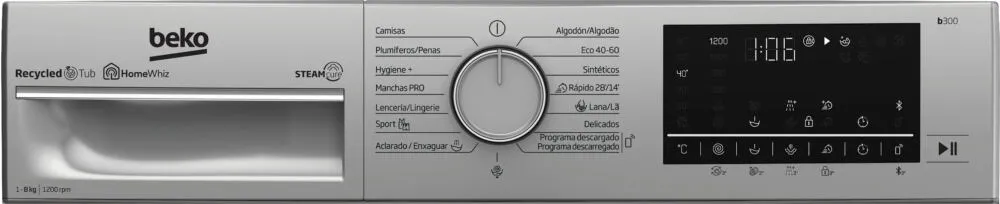 Beko B3WFT58220X 8 kg 1200 Devir Çamaşır Makinesi Thumbnail 10