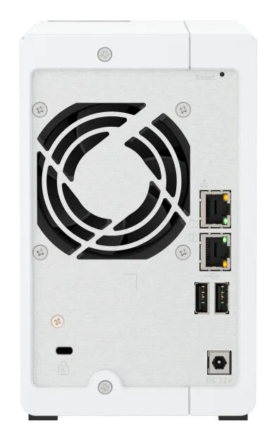 QNAP TS-216G NAS Dikey (Tower) Cortex-A55 4 GB 8 TB HDD Beyaz Thumbnail 5