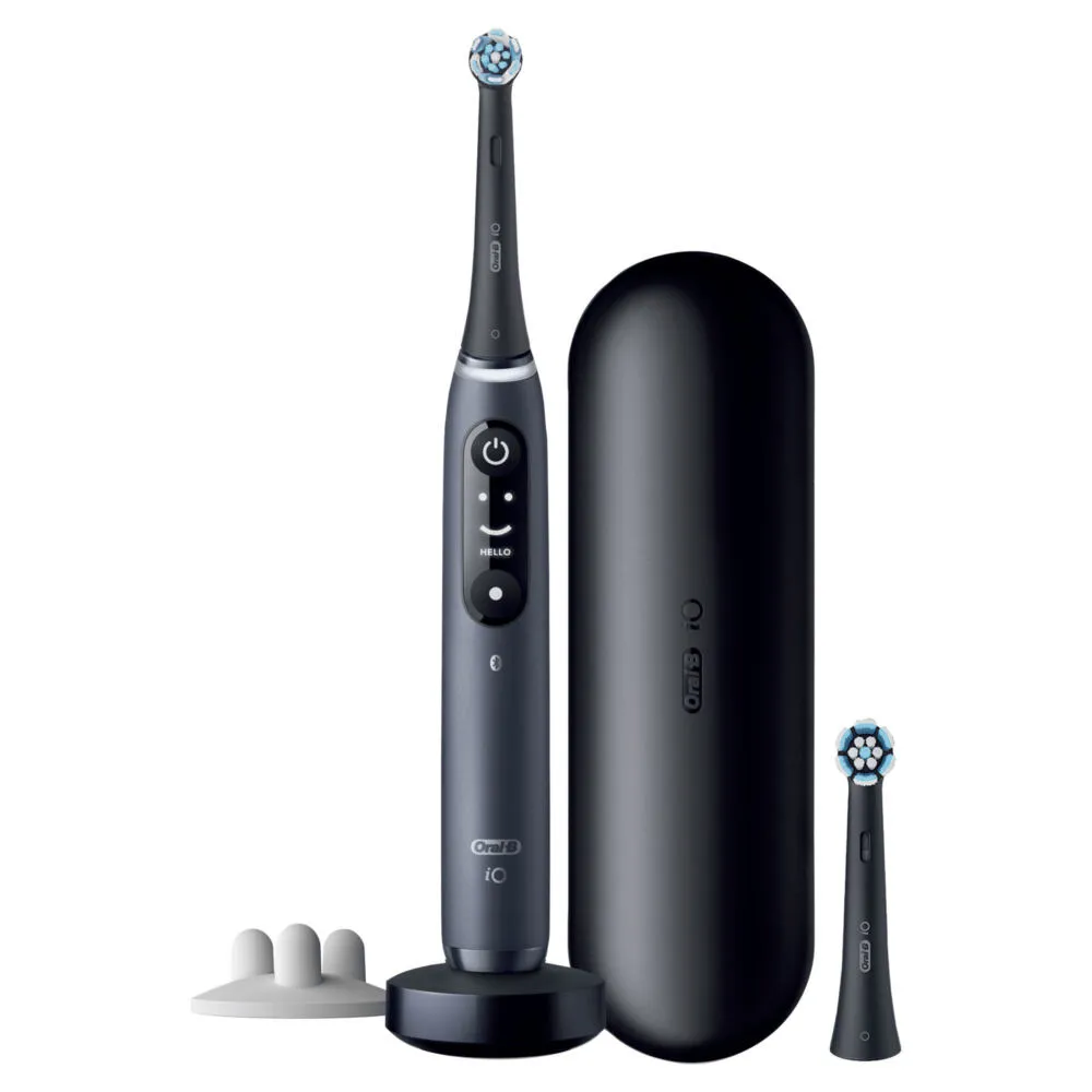 Oral-B iO 7S Yetişkin Titreşimli diş fırçası Siyah Thumbnail 2