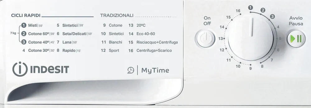 Indesit MTWC 71296 W IT 869991717610 7 kg 1200 Devir Çamaşır Makinesi Thumbnail 6