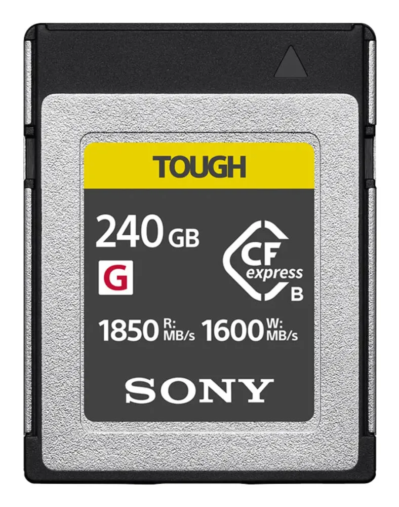 Sony CEBG240T hafıza kartı 240 GB CFexpress B tipi