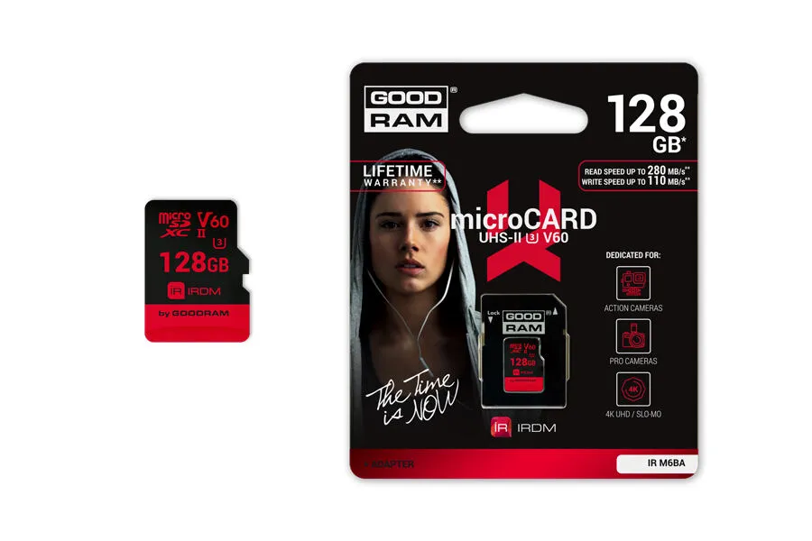 Goodram IRDM MicroCard 128 GB IR-M6BA-1280R11 Thumbnail 2