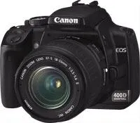 Canon EOS 400D + EFS 18-55mm 10 MP CMOS 3888 x 2592 Piksel Siyah Digital Kame