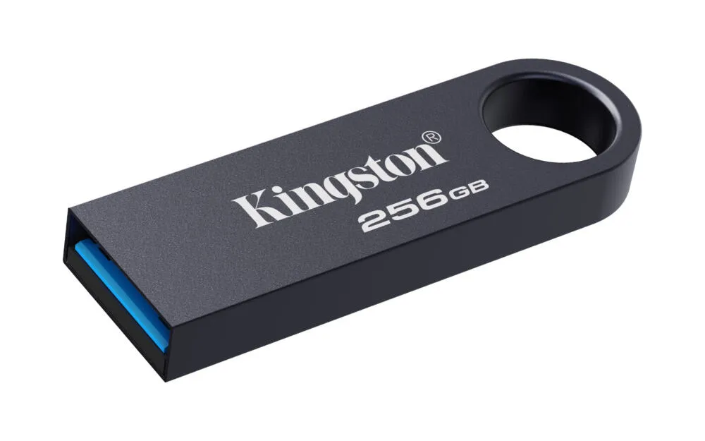 Kingston DataTraveler SE9 G3 USB flash sürücü 256 GB A tipi USB 3.2 Gen 1 (3.1 Gen 1) Siyah RAM Bellek Thumbnail 2