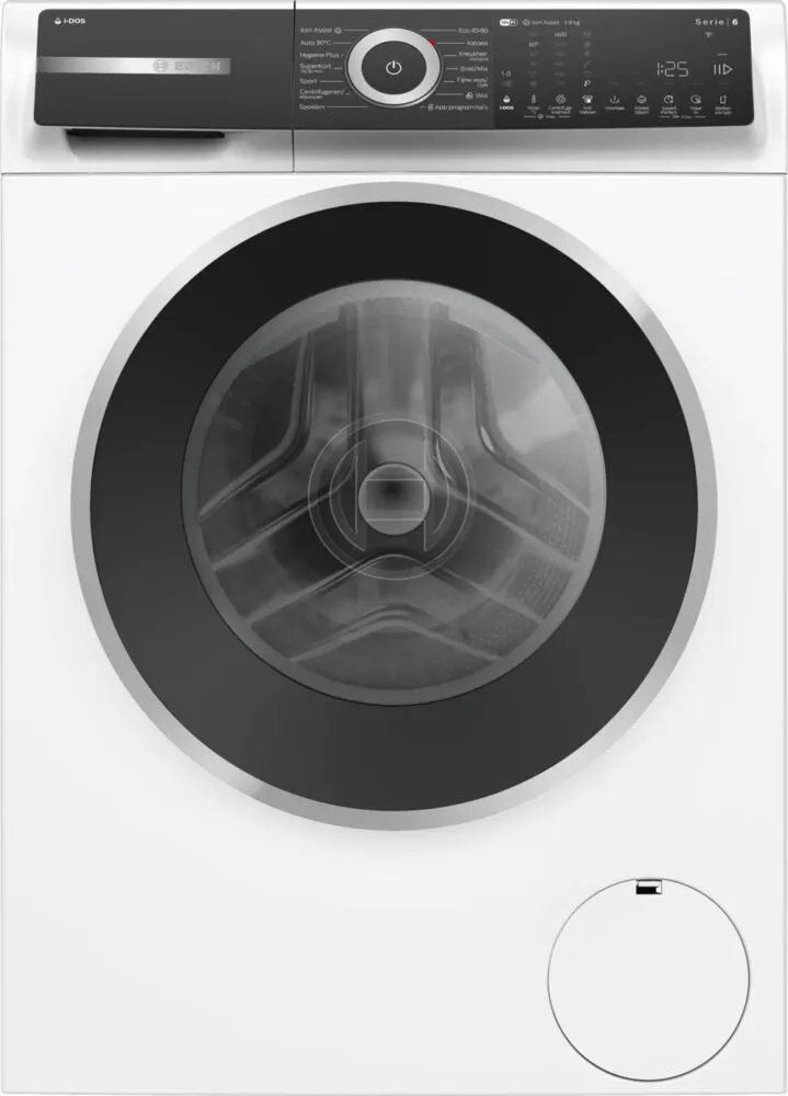 Bosch Serie 6 WGH244A5NL çamaşır makinesi Önden yüklemeli 9 kg 1257 RPM Beyaz Çamaşır Makineleri