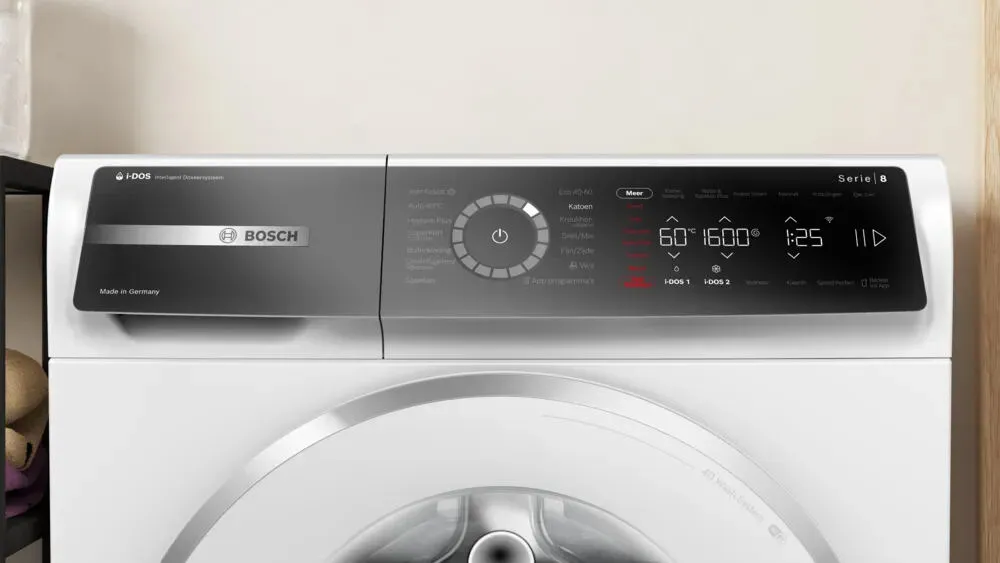 Bosch Serie 8 WGB266A9NL çamaşır makinesi Önden yüklemeli 11 kg 1551 RPM Beyaz Thumbnail 4