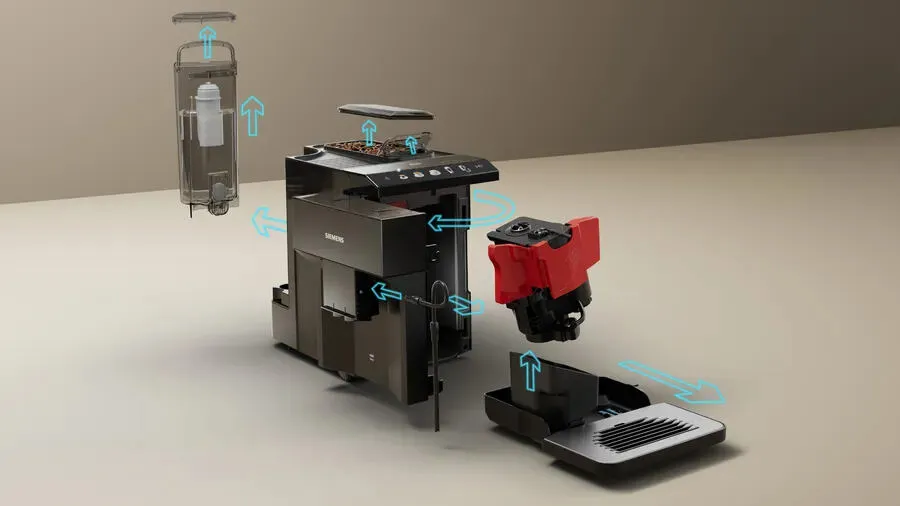 Siemens EQ.500 TP511R09 kahve makinesi Tam otomatik Espresso makinesi 1,9 l Thumbnail 6