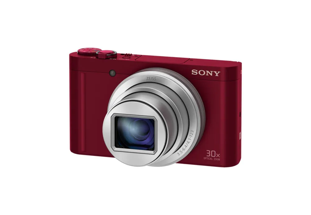 Sony Cyber-shot DSC-WX500/R compact camera 1/2.3" Kompakt kamera 18,2 MP CMOS 4896 x 3264 Piksel Kırmızı Thumbnail 2